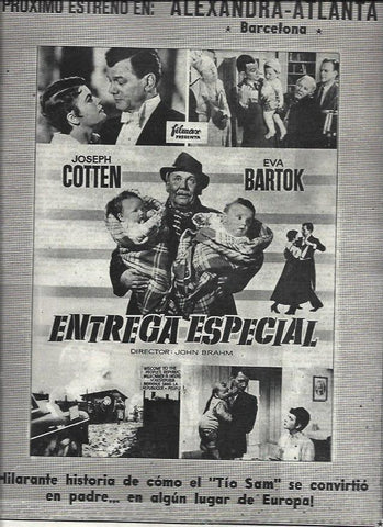 LAMINA 32725: Estreno de Entrega Especial en cine Alexandra de Barcelona