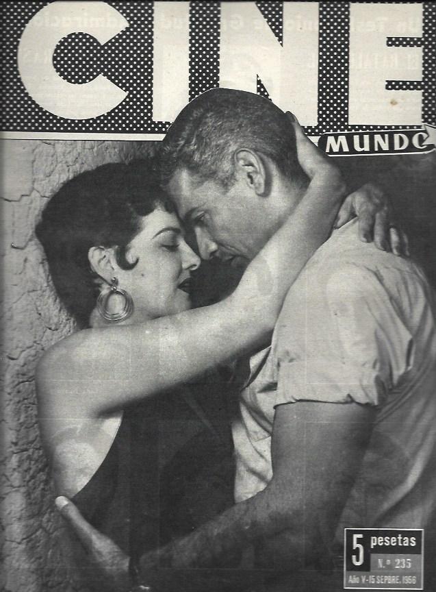 LAMINA 32717: Jane Russell y Jeff Chandler en portada