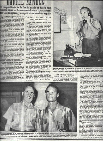 LAMINA 32627: Darril Zanuck