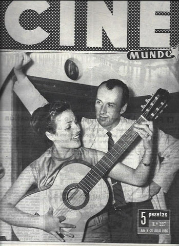 LAMINA 32625: Carmen Sevilla y Richard Kiley en portada