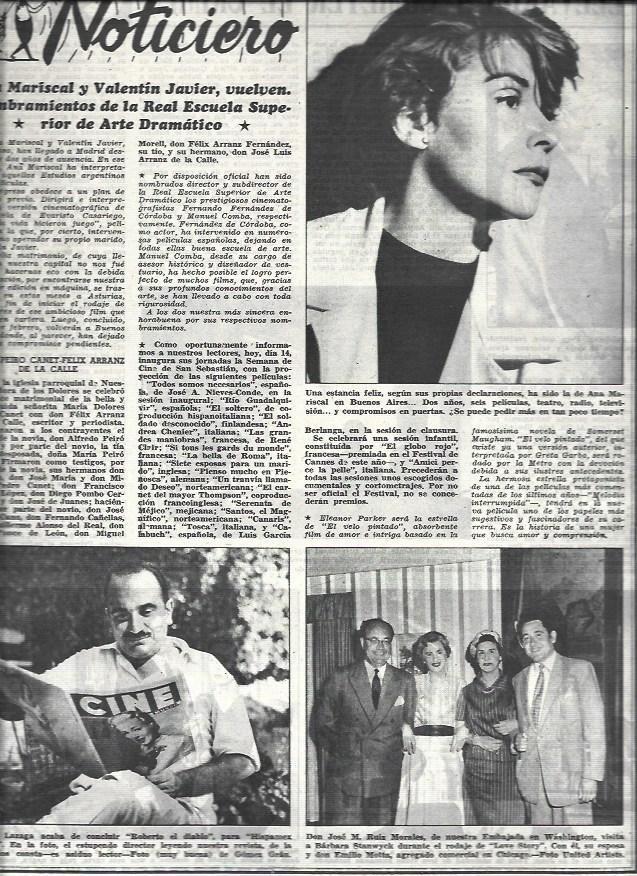 LAMINA 32622: Ana Mariscal y Pedro Lazaga