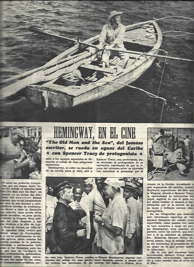 LAMINA 32609: Hemingway en el cine