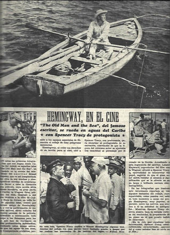 LAMINA 32609: Hemingway en el cine