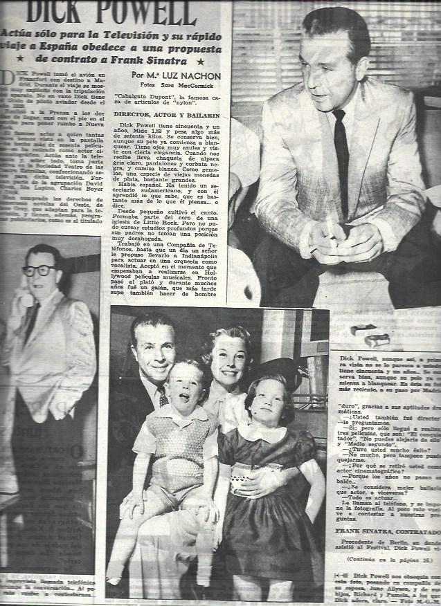 LAMINA 32615: Dick Powell 