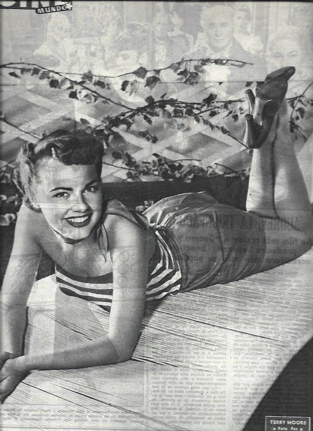 LAMINA 32636: Terry Moore en contraportada