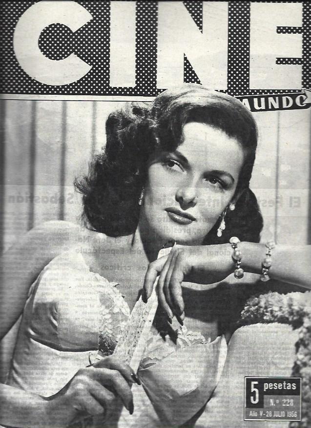 LAMINA 32637: Jane Russell en portada