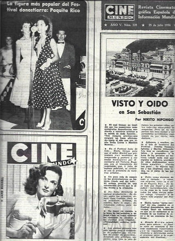 LAMINA 32638: Paquita Rico y Jane Russell