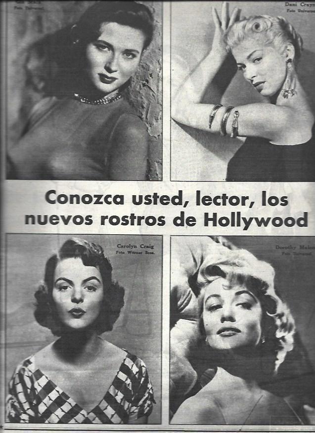 LAMINA 32660: Gia Scala, Carolyn Craig, Dani Crayne y Dorothy Malone