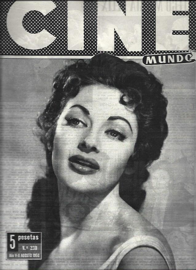 LAMINA 32661: Yvonne de Carlo en portada