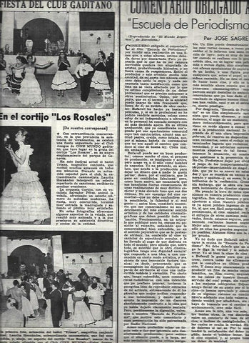 LAMINA 32665: Fiesta en el cortijo Los Rosales de Cadiz