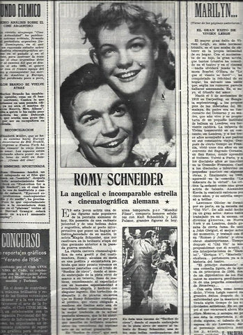 LAMINA 32664: Romy Schneider
