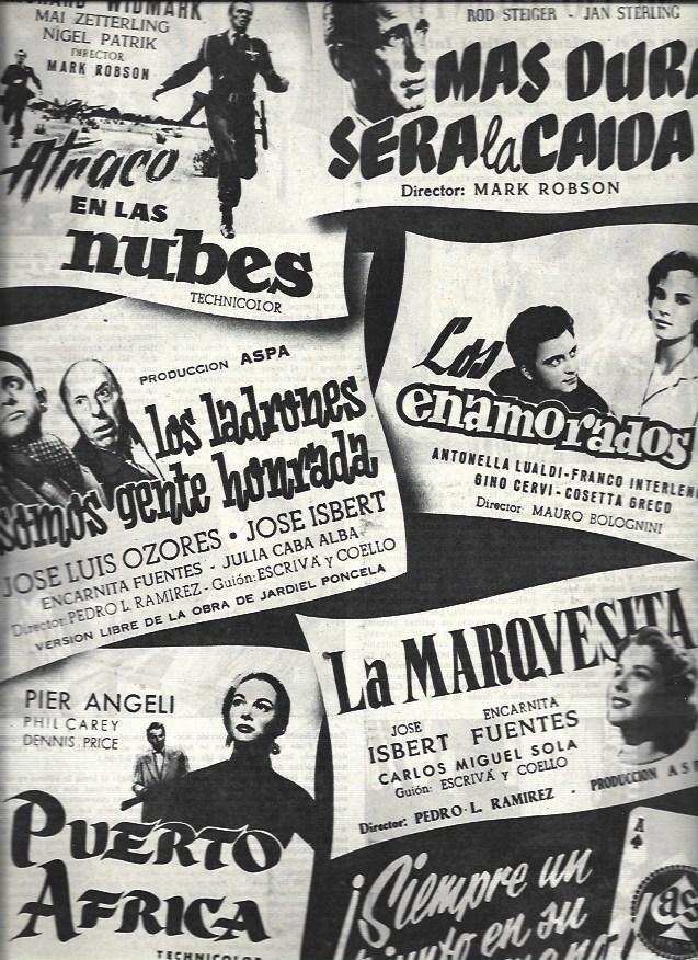 LAMINA 32643: Estrenos de 1956-1957