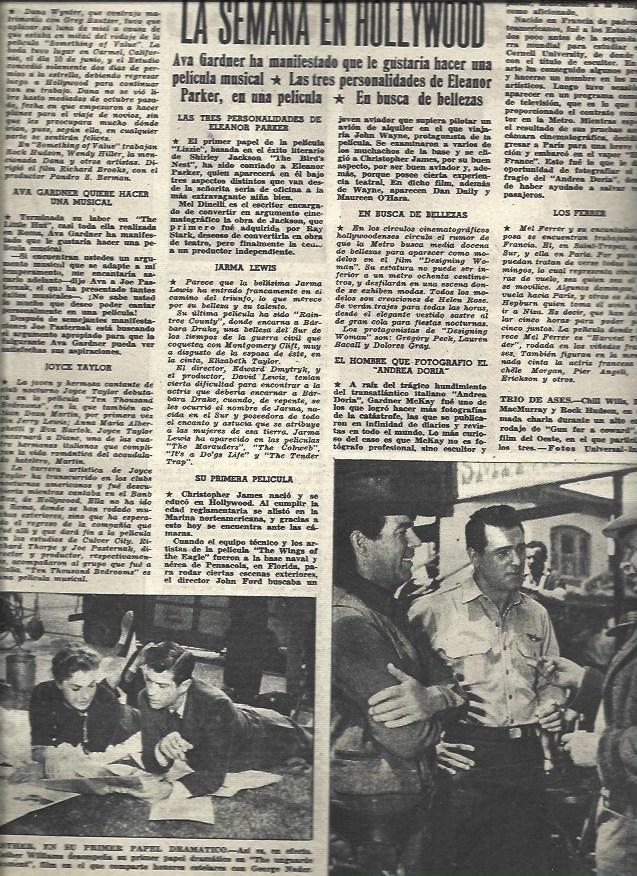 LAMINA 32836: Esther Williams y Rock Hudson
