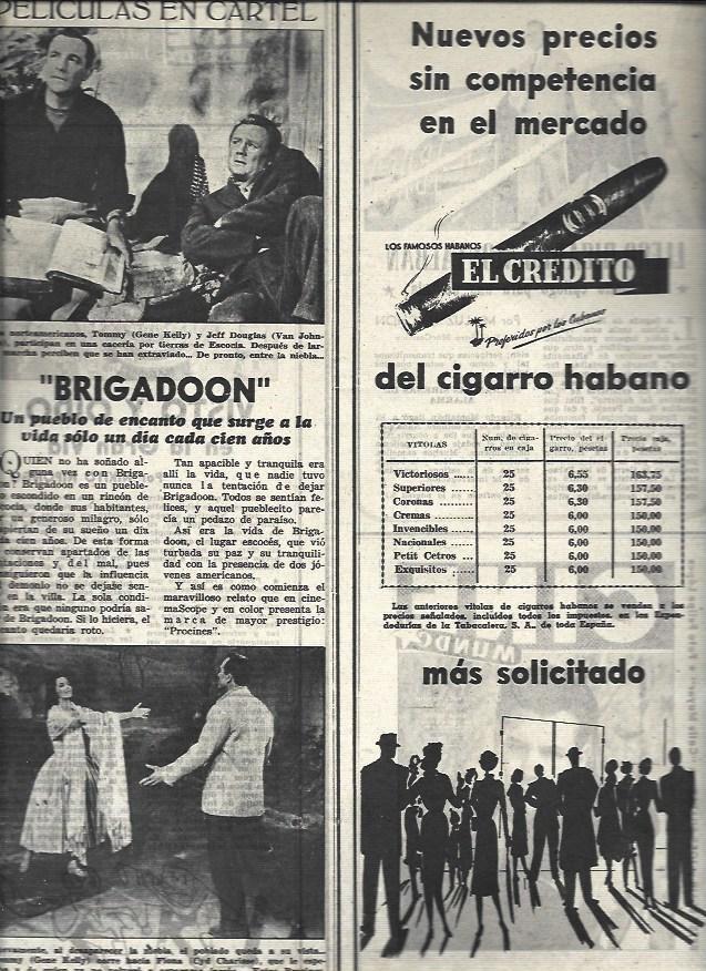 LAMINA 32820: Escenas de Brigadoon
