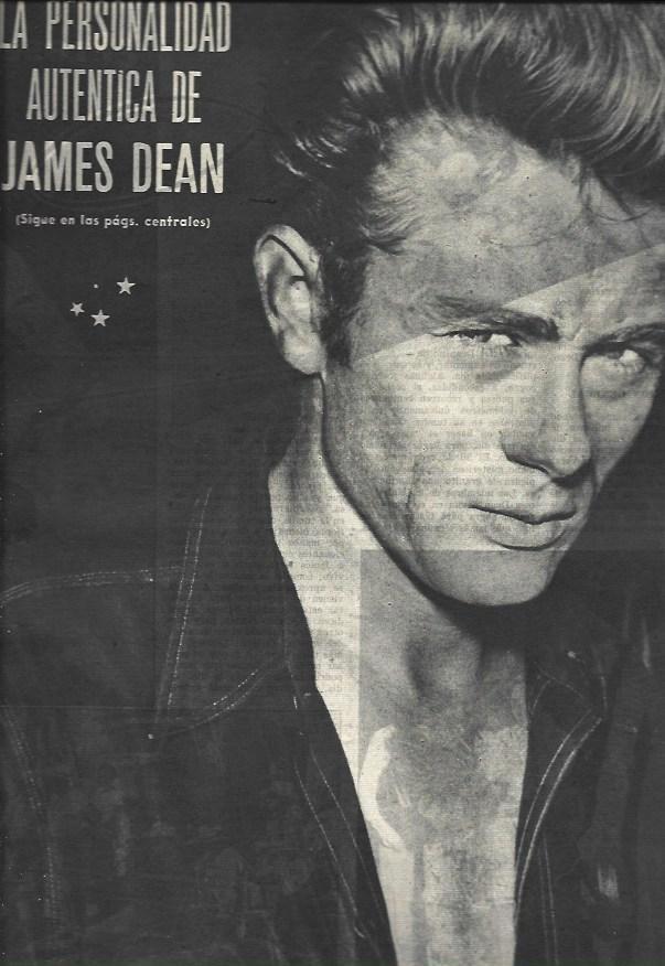 LAMINA 32824: James Dean, primer plano