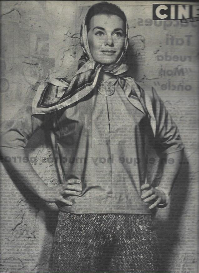 LAMINA 32830: Marianne Cook en contraportada