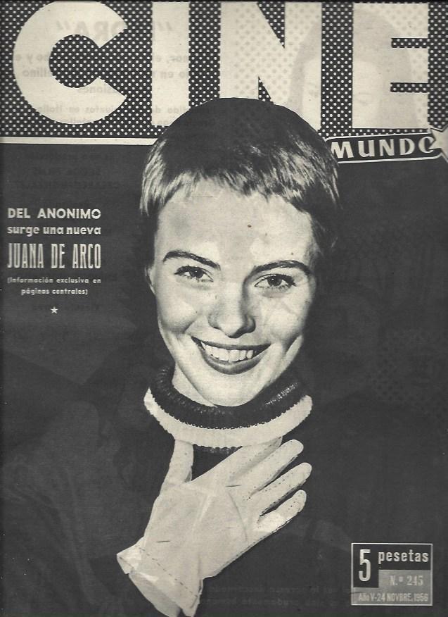 LAMINA 32831: Jean Seberg en portada