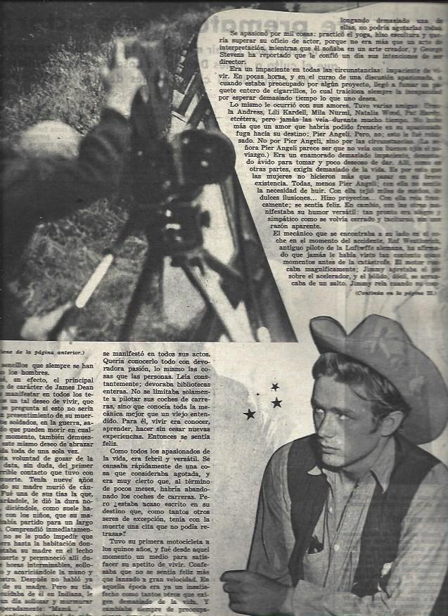 LAMINA 32825: James Dean como vaquero