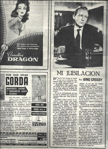 LAMINA 32852: Publicidad de cremallera Dragon y Sveltor