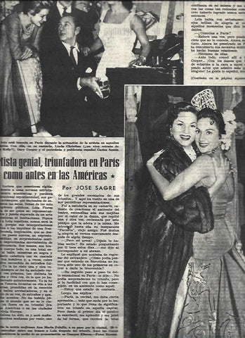 LAMINA 32869: Lola Flores y Ana Maria Peluffo