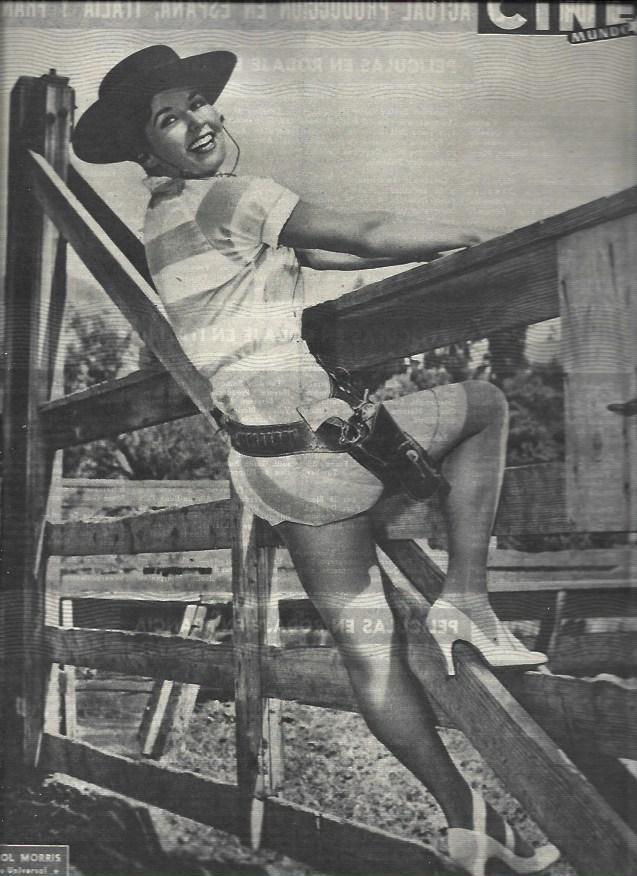 LAMINA 32854: Carrol Morris en contraportada