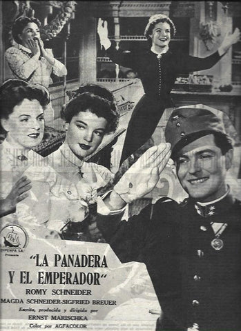 LAMINA 32858: Anuncio de La panadera y el emperador