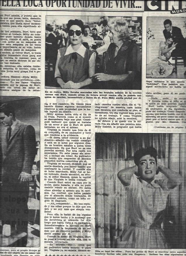 LAMINA 32864: Escenas de Tempestad de otoño con Joan Crawford