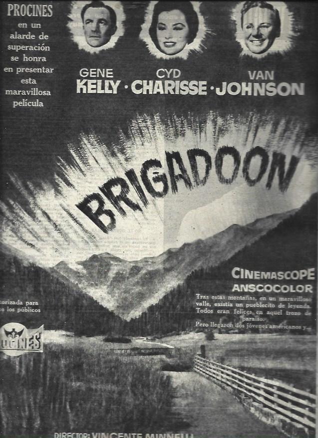 LAMINA 32815: Anuncio de Brigadoon