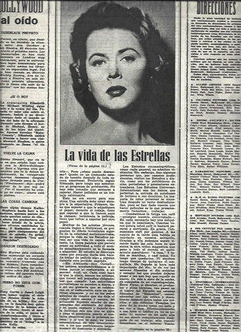 LAMINA 32749: Primer plano de Cornell Borchers