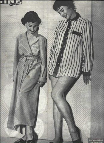 LAMINA 32751: Natalie Wood en contraportada