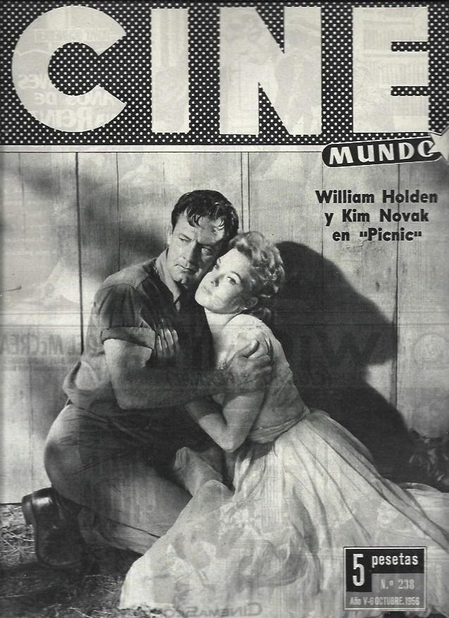 LAMINA 32752: Kim Novac y William Holden en portada