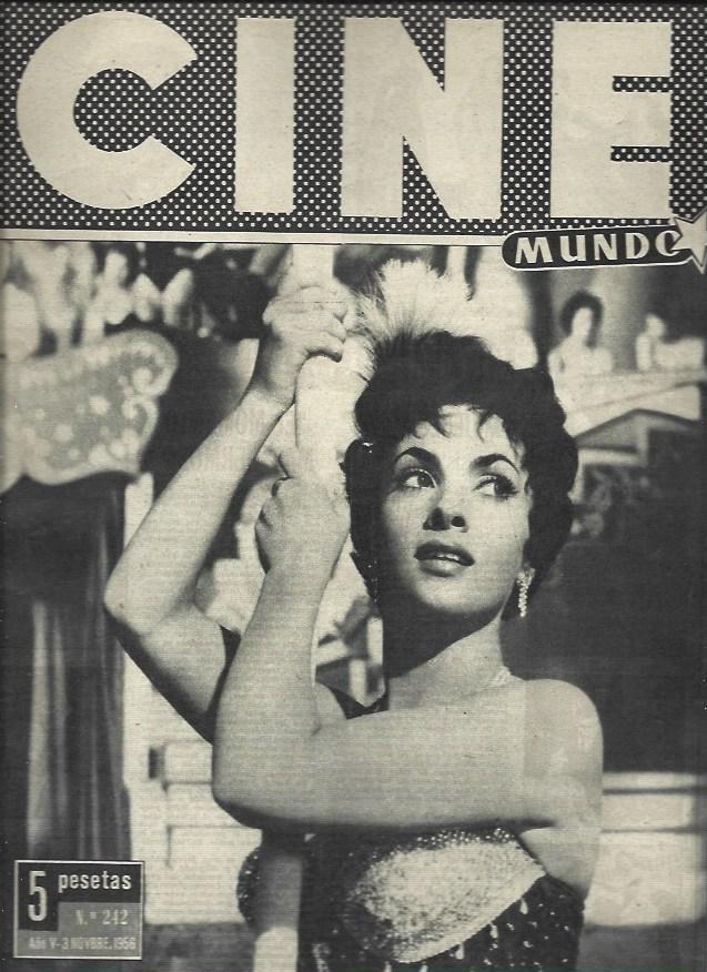 LAMINA 32799: Gina Lollobrigida en portada