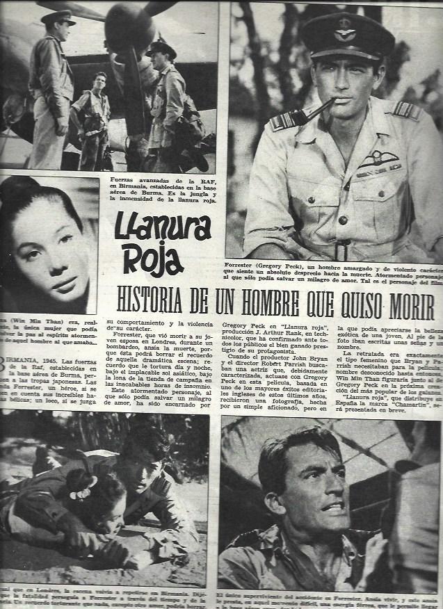 LAMINA 32798: Gregory Peck en Llanura Roja