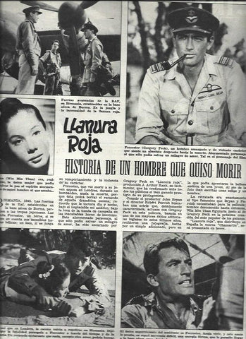 LAMINA 32798: Gregory Peck en Llanura Roja