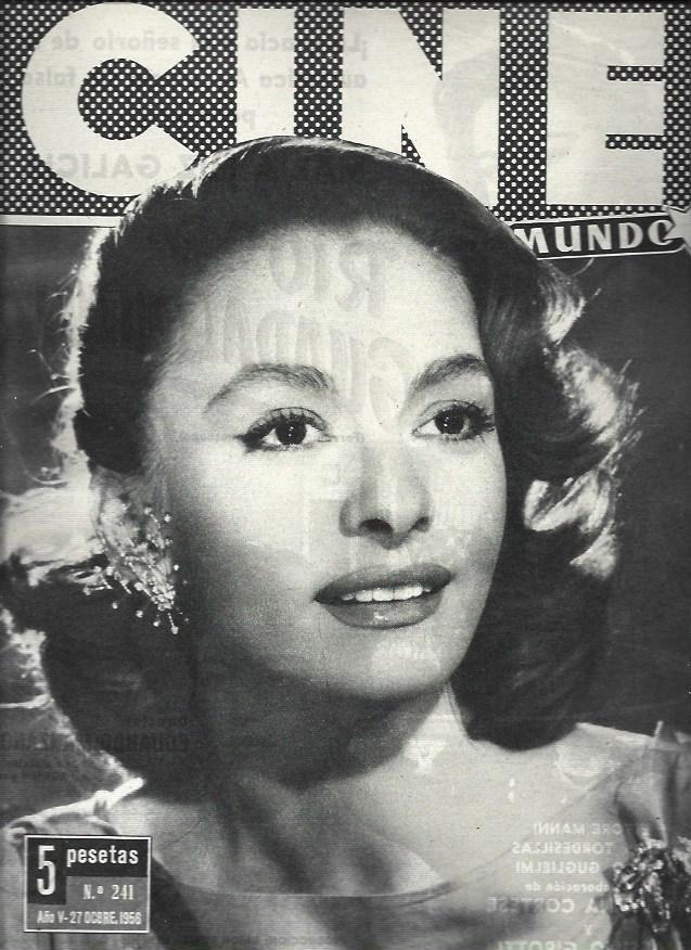 LAMINA 32788: Silvia Morgan en portada