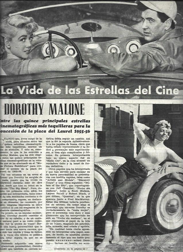 LAMINA 32790: Dorothy Malone