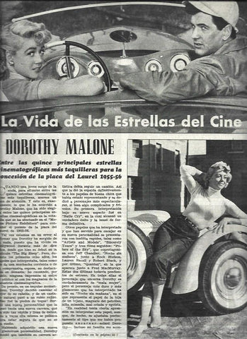 LAMINA 32790: Dorothy Malone