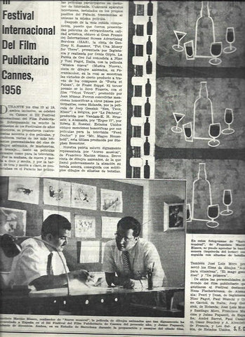 LAMINA 32792: III Festival Internacinal del Film Publicitario de Cannes 1956