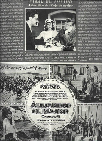 LAMINA 32794: Anuncio de Añejandro el Magno