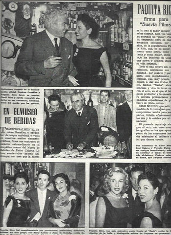 LAMINA 32795: Paquita Rico firma para Suevia Films