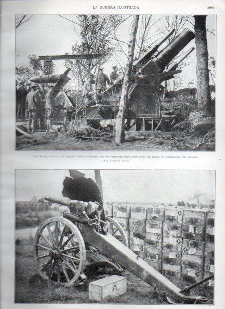 LAMINA V20916: Howitzer utilizado por los franceses