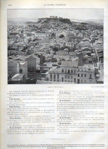 LAMINA V20912: Atenas a vista de pajaro