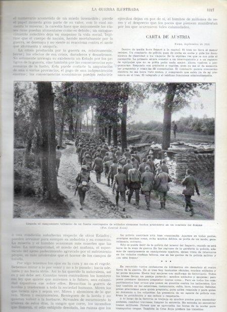 LAMINA V20911: Prisioneros alemanes del Somme llegando a campamento britanico