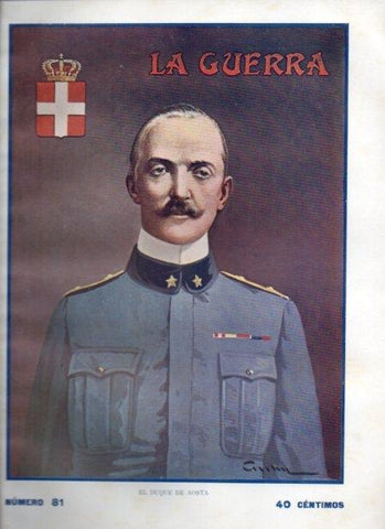 LAMINA V20930: Duque de Aosta