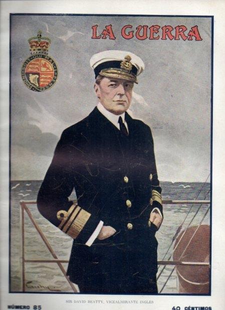 LAMINA V20958: Sir David Beatty vicelamirante ingles