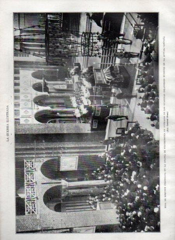 LAMINA V20955: Misa de requiem en la abadia de Westminster