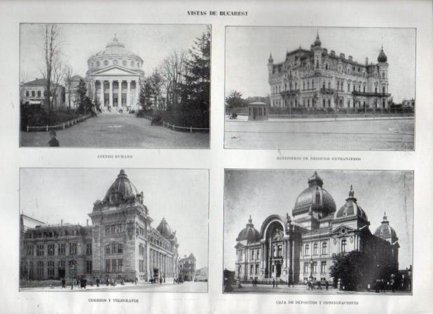 LAMINA V20948: Vistas de Bucarest