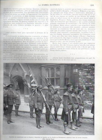 LAMINA V20946: Batallon canadiense en la abadia de Westminster