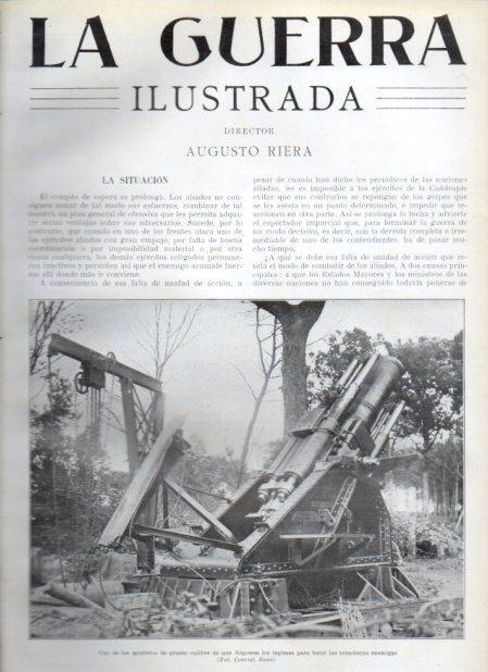 LAMINA V20900: Mortero de grueso calibre ingles