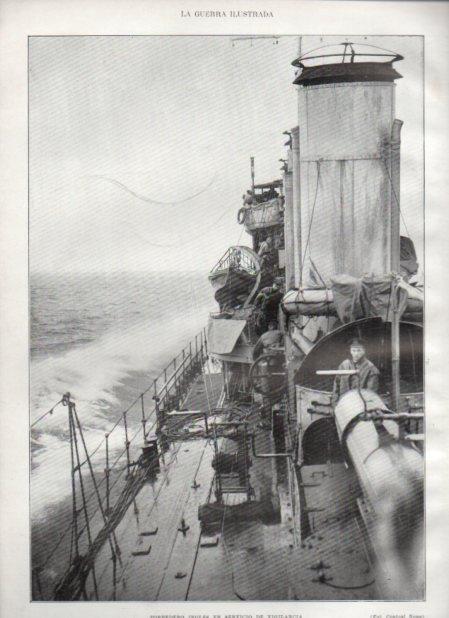 LAMINA V20855: Torpedero ingles en servicio de vigilancia